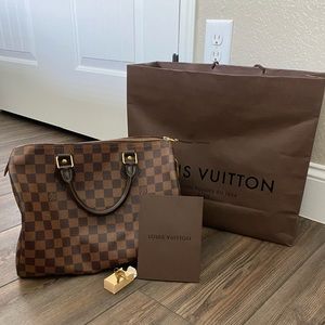 Louis Vuitton Speedy 30 Damier Ebene